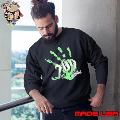 Nick Diaz Slap 209 Certified Hand Sweatshirt