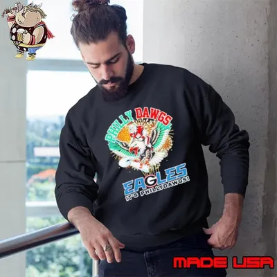 Philadelphia Eagles Georgia Bulldogs Philly Dawgs Eagles It’s Phillydawgs Sweatshirt