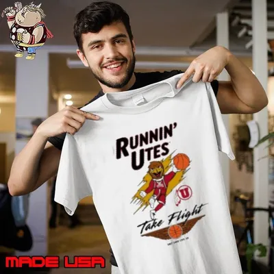 Runnin’ Utah Utes Take Flight Salt Lake City UT Mascot Shirt