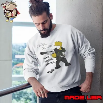 The Persons Hey Ceo Eat Lead Deny Defend Depose Shirt