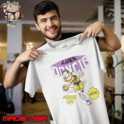 Awesome Los Angeles Lakers Comic Book Luka Doncic Shirt