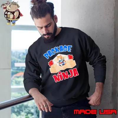Cat package ninja Sweatshirt