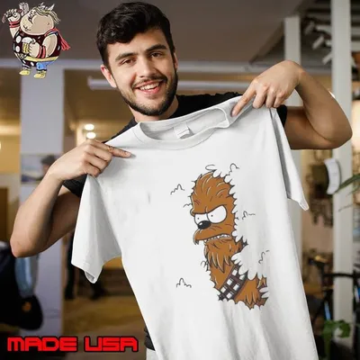 Chewbacca Chewie In A Hedge Shirt