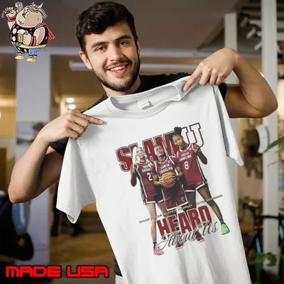Chloe Kitts Milaysia Fulwiley Joyce Edwards South Carolina Gamecocks Basketball SLAMU Heard About Us Shirt