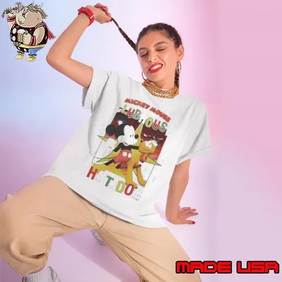 Disney Mickey Mouse Clubhouse Hot Dog Ladies tee
