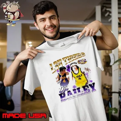 Djimon Bailey LSU Tigers retro graphic Shirt