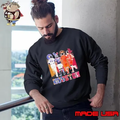 Houston sports Alvarez Stroud Bassi and Sengun Sweatshirt