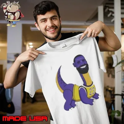 LeBrontosaurus LeBron James Los Angeles Lakers Shirt