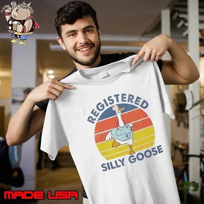 Registered Silly Goose Nurse Vintage Shirt