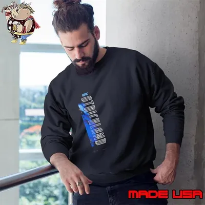 Sean Strickland UFC Vertical Name Sweatshirt