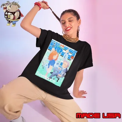 Severance Weekly Jump comic Ladies tee