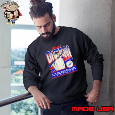 Shohei Ohtani Los Angeles Dodgers Batter Up Vintage Graphic Sweatshirt