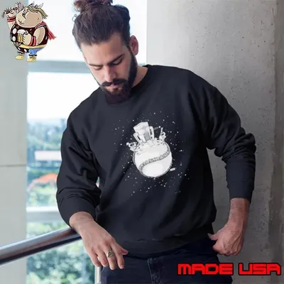Sliotar Moon Space Waterford Whispers Sweatshirt