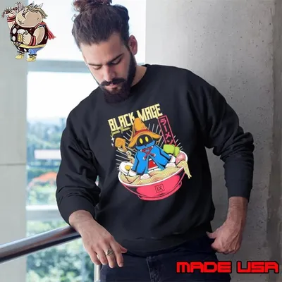 Black mage special ftavor noodle shirt