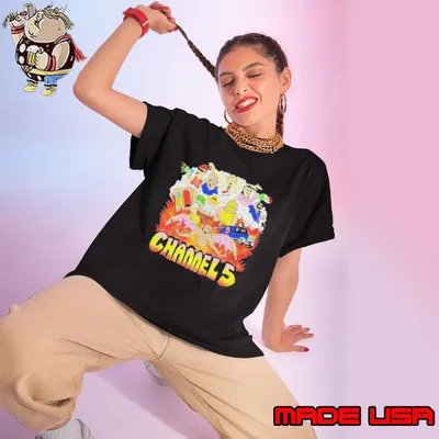 Channel 5 Characters Ladies tee