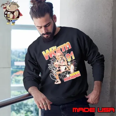 Dennis Rodman The Worm big head signature Sweatshirt