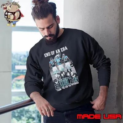 End Of An Era Philadelphia Eagles Thank You For The Memories Sweatshirt