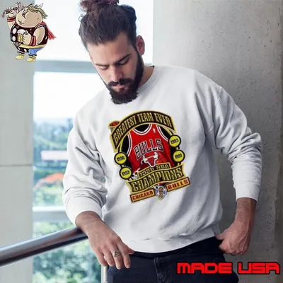Greatest team ever Chicago Bulls Champions 1996 NBA Sweatshirt
