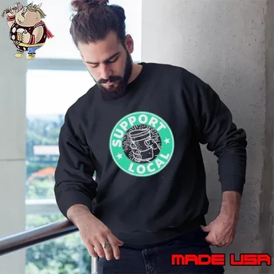 Jaron Myers Support Local Sweatshirt