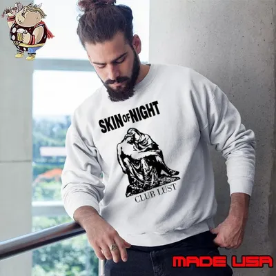 Joe Budden wearing skin of night club lust shirt