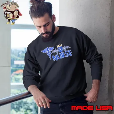 Kansas City Royals nurse heartbeat Sweatshirt