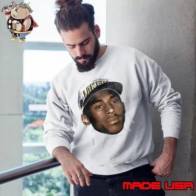 Kobe Bryant LA big face shirt