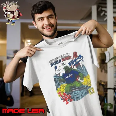Los Angeles Dodgers Cough Syrup World Series Shirt