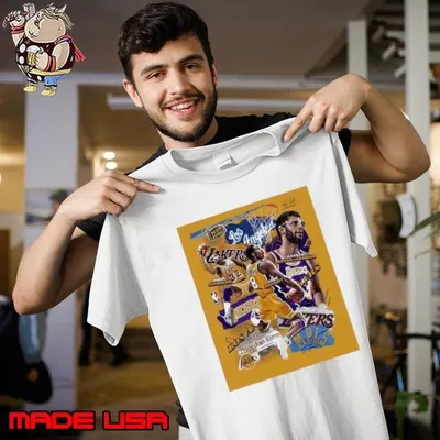 Los Angeles Lakers 30 NBA teams and graphics shirt