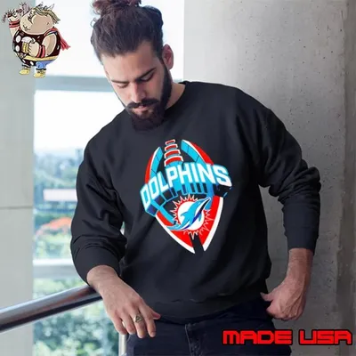 Miami Dolphins legend icon ball logo Sweatshirt