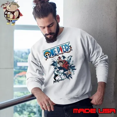 Miami Marlins One Piece Monkey D Luffy Shirt