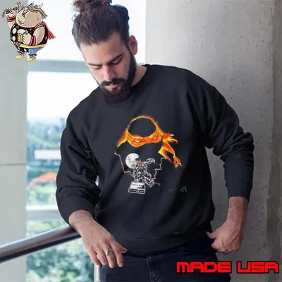 Michelangelo Teenage Mutant Ninja Turtles Nunchucks Wielder Ninja Sweatshirt