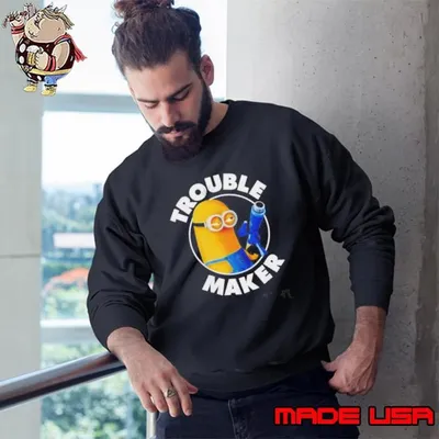 Minion Trouble Maker Sweatshirt
