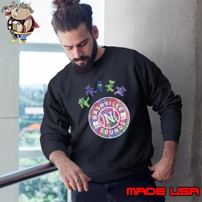 Nashville Sounds Grateful Dead Night 2025 Baseball Sweatshirt
