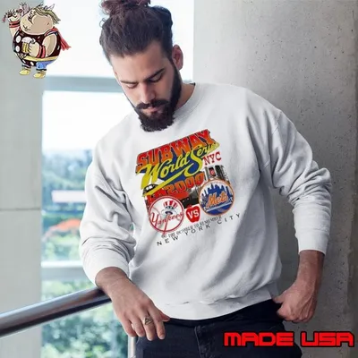 New York Mets vs. New York Yankees Subway World Series 2000 Sweatshirt
