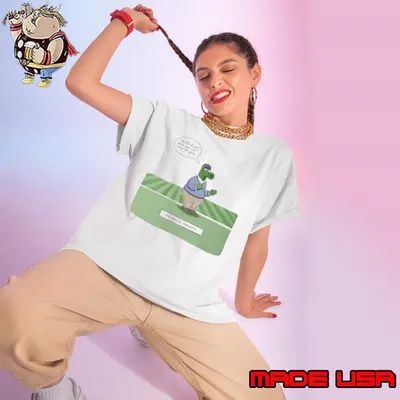 Ok let’s all just settle down and enjoy the game Phillie Phanatic mascot Ladies tee