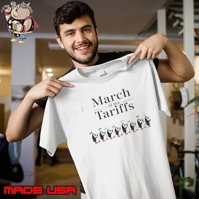 Penguins March Of The Tariffs Shirt