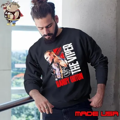 Randy Orton Gritty WWE The Viper Signature Sweatshirt