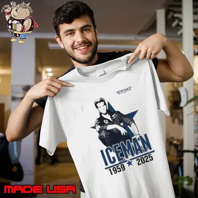 Rip Val Kilmer Iceman Top Gun 1959 2025 shirt