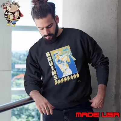 Roman Martin Illustrated UCLA Bruins Softball NCAA Division I 2025 Vintage Sweatshirt