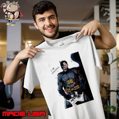 Stephen Curry I am Vengeance Batman shirt