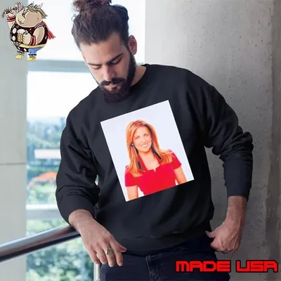 Sylvia Jeffreys wearing Lizzie Pearl Sweatshirt