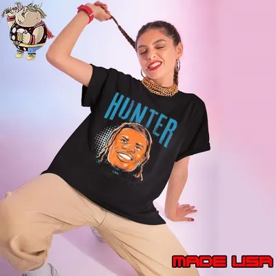 Travis Hunter Swag Head Jacksonville Jaguars NFL 2025 Vintage Ladies tee