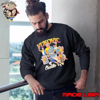 Vukovic Charlie Pittsburgh Thunderbirds graphic Sweatshirt