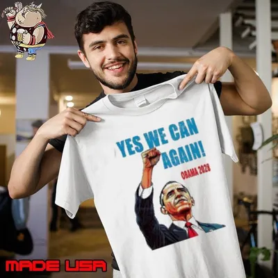 Barack Obama for president yes we can again Obama 2028 shirt
