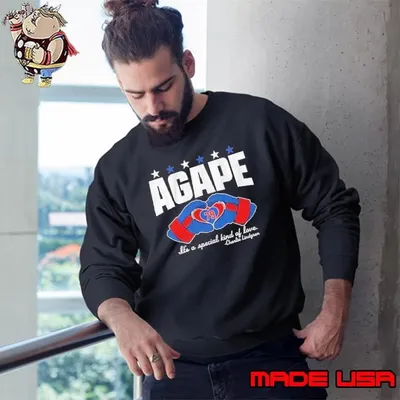 Charlie Lindgren Washington Capitals agape love Sweatshirt