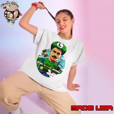 Deny Defend Depose Luigi Ladies tee