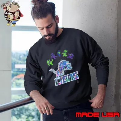 Detroit Lions Grateful Dead Night 60th Anniversary 2025 Sweatshirt