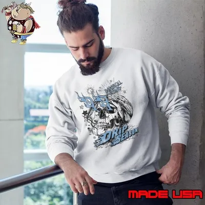 Dopeskill Brand Drip Season Skull Graphic Shirt