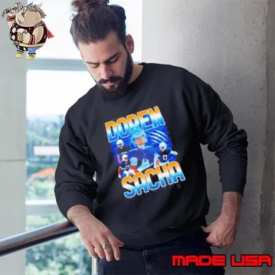 Doren Sacha player collage graphic Sweatshirt