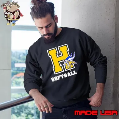 Francis Howell softball H Vikings logo Sweatshirt